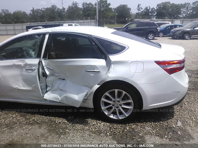 4T1BK1EBXDU058078 - 2013 TOYOTA AVALON PREMIUM/TOURING/LIMITED WHITE photo 6