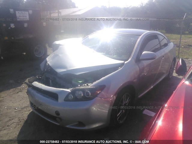 JTKDE167090286550 - 2009 TOYOTA SCION TC SILVER photo 2