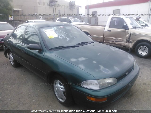 1Y1SK5286TZ065305 - 1996 GEO PRIZM LSI GREEN photo 1