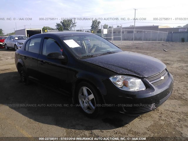 1G1AF5F50A7176986 - 2010 CHEVROLET COBALT 2LT BLACK photo 1