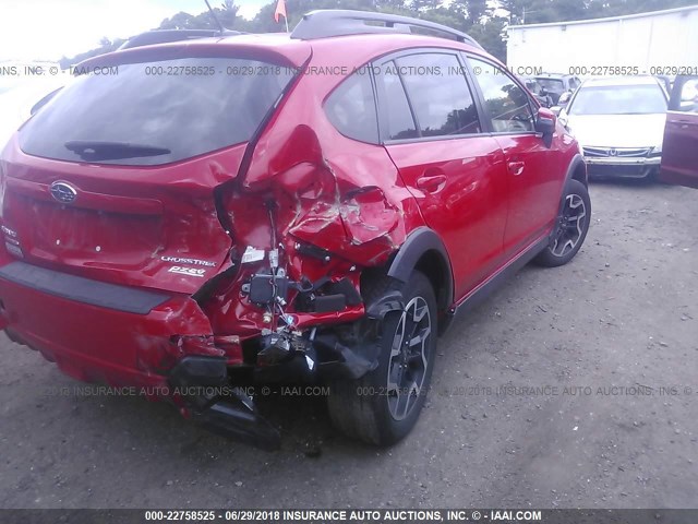 JF2GPABC5G8312500 - 2016 SUBARU CROSSTREK PREMIUM Қызыл фото 4