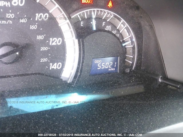 4T1BF1FK5EU767246 - 2014 TOYOTA CAMRY L/SE/LE/XLE წითელი ფოტო 7