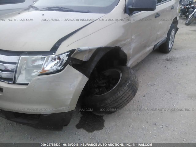 2FMDK36CX7BB52953 - 2007 FORD EDGE SE TAN photo 6