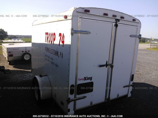 4X4TSE4191N019832 - 2001 FOREST RIVER ENCLOSED  白色 照片 3