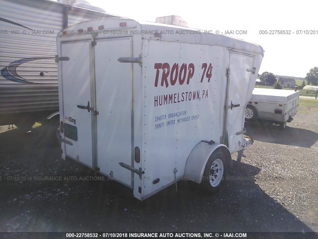 4X4TSE4191N019832 - 2001 FOREST RIVER ENCLOSED  白色 照片 4