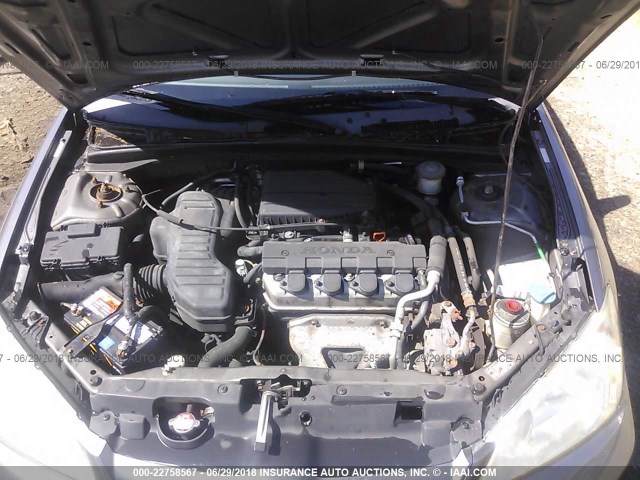 1HGES16315L006551 - 2005 HONDA CIVIC DX VP Gümüş foto 10