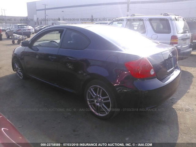 JTKDE177060125657 - 2006 TOYOTA SCION TC 蓝色 照片 3