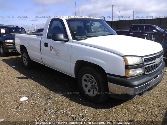3GCEC14Z97G254064 - 2007 CHEVROLET SILVERADO C1500 CLASSIC WHITE photo 1