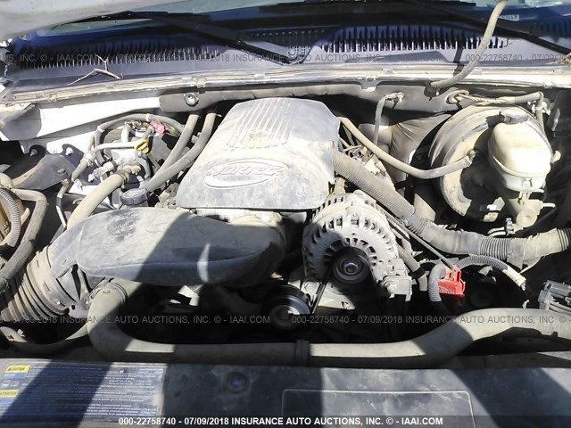 3GCEC14Z97G254064 - 2007 CHEVROLET SILVERADO C1500 CLASSIC WHITE photo 10