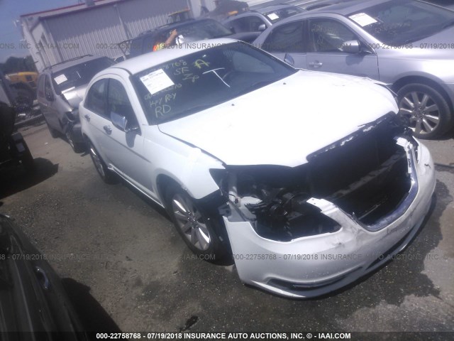 1C3CCBCG3DN507545 - 2013 CHRYSLER 200 LIMITED WHITE photo 1