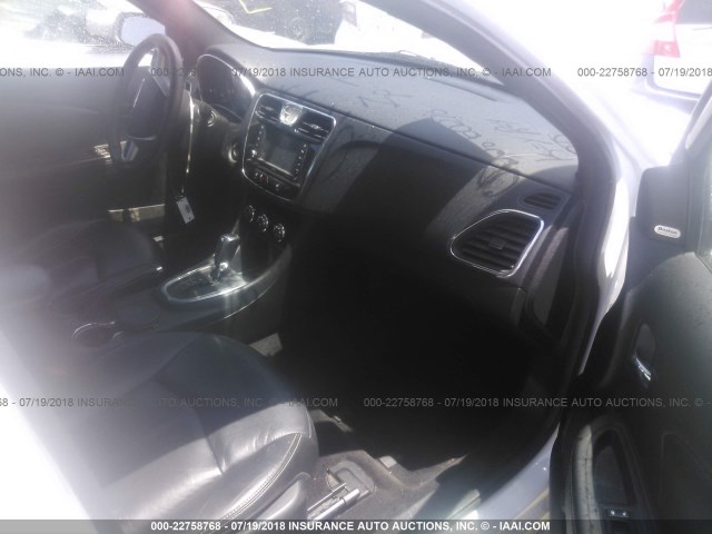 1C3CCBCG3DN507545 - 2013 CHRYSLER 200 LIMITED WHITE photo 5