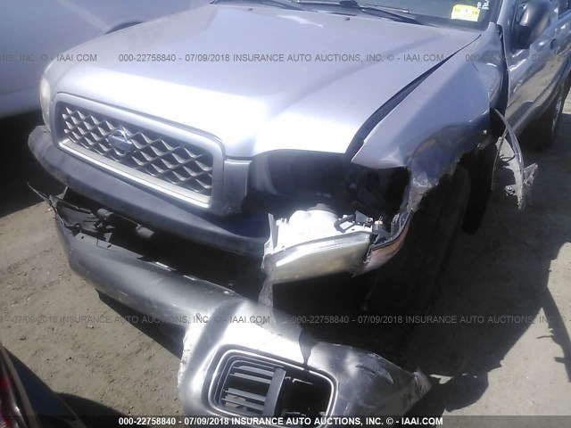 JN8AR07Y8YW396732 - 2000 NISSAN PATHFINDER LE/SE/XE SILVER photo 6