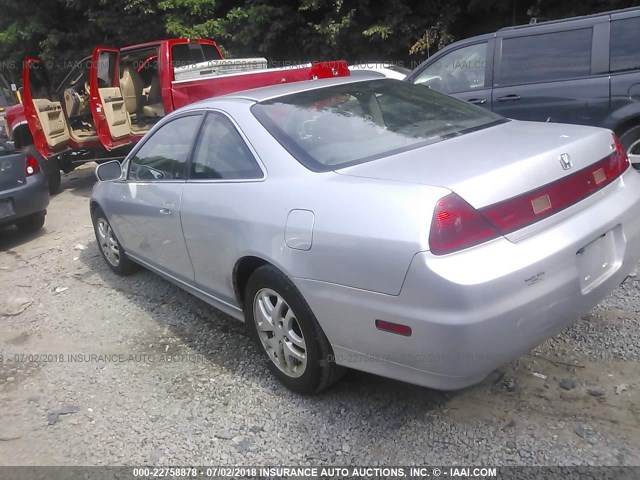 1HGCG22552A029778 - 2002 HONDA ACCORD EX SILVER photo 3