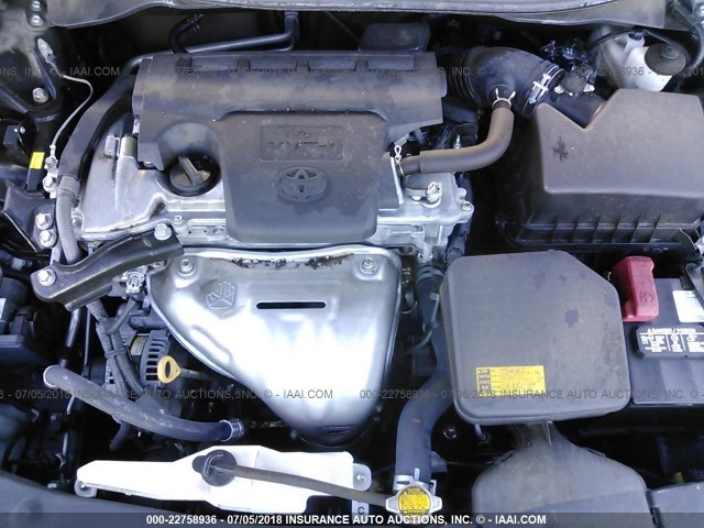 4T4BF1FK0ER410496 - 2014 TOYOTA CAMRY L/SE/LE/XLE 黑色 照片 10