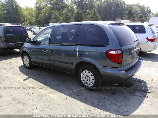 1A4GP45R56B595511 - 2006 CHRYSLER TOWN & COUNTRY  TEAL photo 3