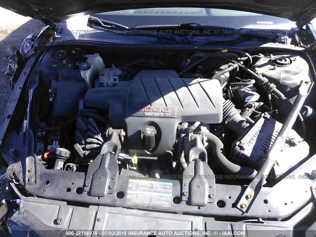 2G2WR524851221357 - 2005 PONTIAC GRAND PRIX GTP BLACK photo 10