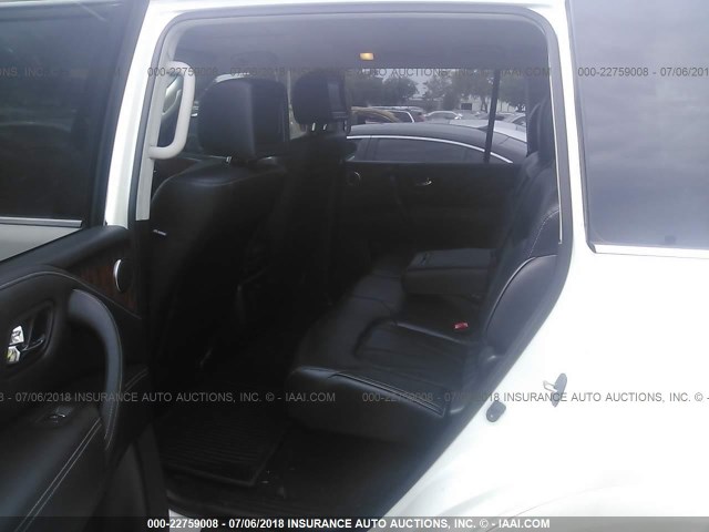 JN8AZ2NC1G9400085 - 2016 INFINITI QX80 WHITE photo 8