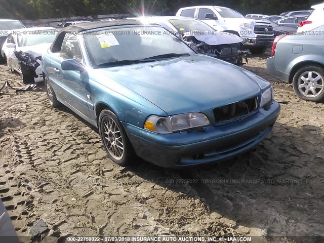 YV1NC56D91J020905 - 2001 VOLVO C70 TURBO TEAL photo 1