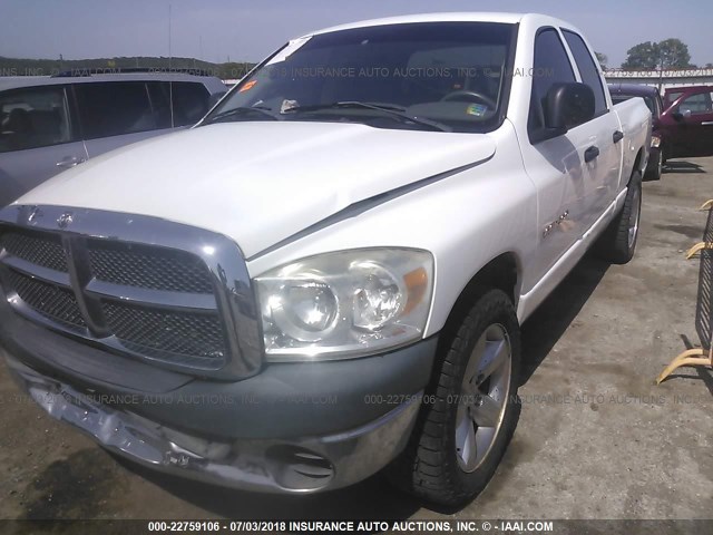 1D7HA18K47J626057 - 2007 DODGE RAM 1500 ST WHITE photo 2