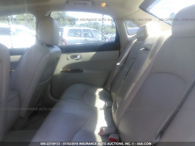 2G4WE587261218704 - 2006 BUICK LACROSSE CXS BLACK photo 8