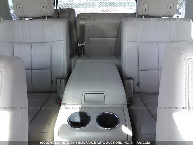5LMFU27548LJ15635 - 2008 LINCOLN NAVIGATOR GOLD photo 8