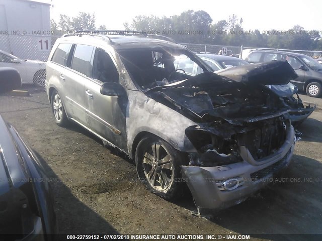 4JGBF71E57A247265 - 2007 MERCEDES-BENZ GL 450 4MATIC GRAY photo 1