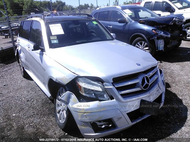 WDCGG8HB6AF276240 - 2010 MERCEDES-BENZ GLK 350 4MATIC GRAY photo 1