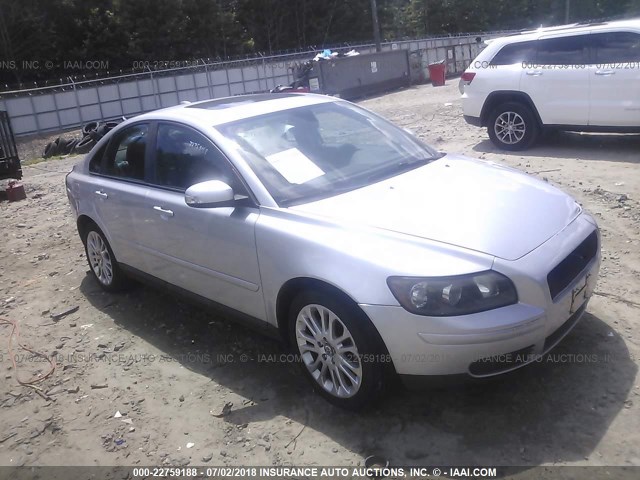 YV1MS382672251598 - 2007 VOLVO S40 2.4I SILVER photo 1