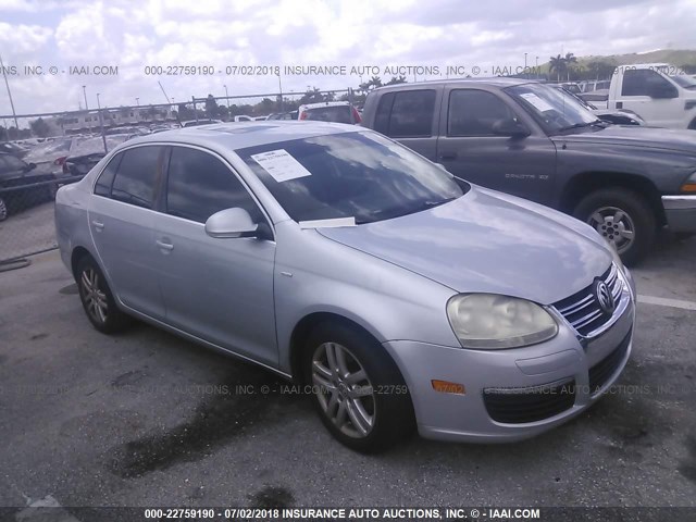 3VWEF71KX7M174160 - 2007 VOLKSWAGEN JETTA WOLFSBURG 银色 照片 1