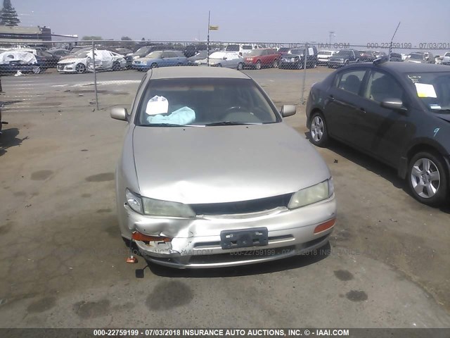 JN1CA21D8VM508369 - 1997 NISSAN MAXIMA GLE/GXE/SE GOLD photo 6