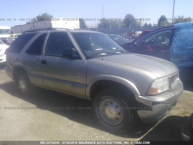 IGKCT18W01K219182 - 2001 GMC JIMMY Brązowy zdjęcie 1
