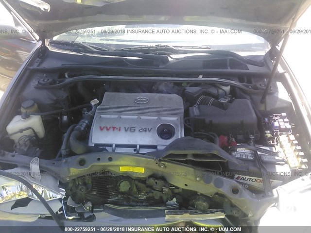 4T1BF32K13U566880 - 2003 TOYOTA CAMRY LE/XLE/SE ნაცრისფერი ფოტო 10