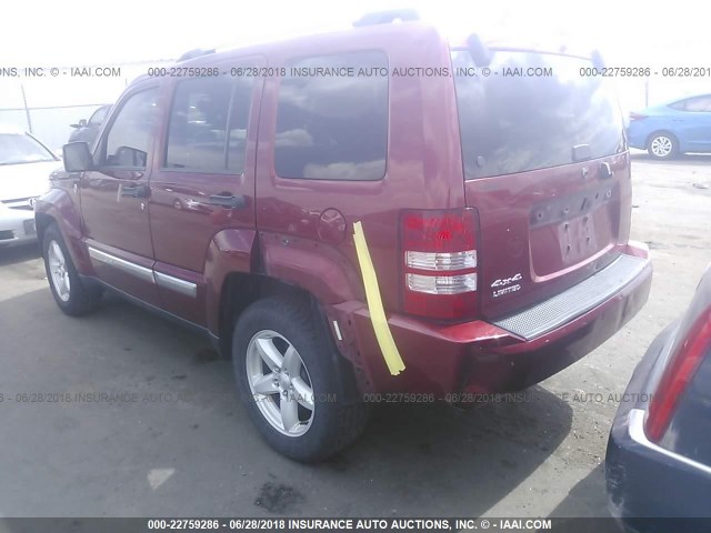 1C4PJMCKXCW143829 - 2012 JEEP LIBERTY LIMITED RED photo 6