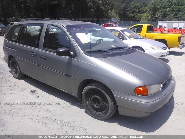 2FMZA5149WBE34939 - 1998 FORD WINDSTAR WAGON GRAY photo 1