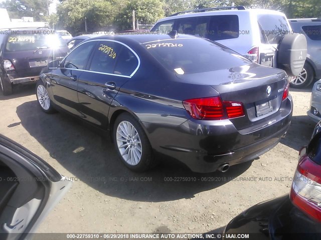 WBAFR7C50CC813564 - 2012 BMW 535 I GRAY photo 3