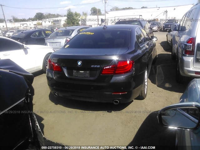 WBAFR7C50CC813564 - 2012 BMW 535 I GRAY photo 4