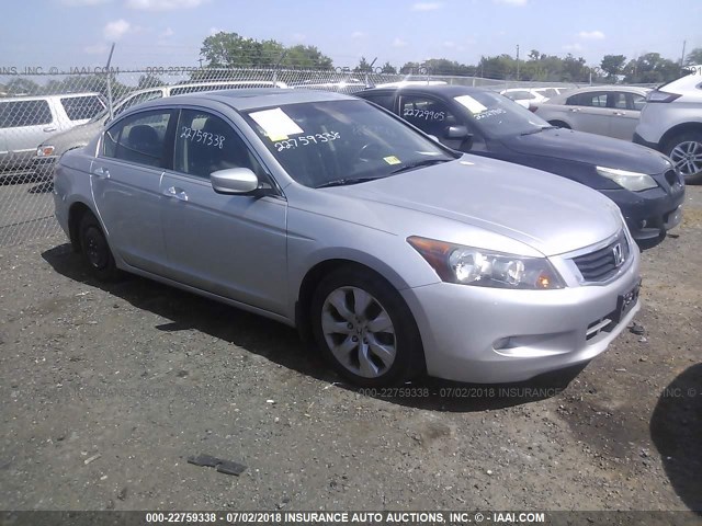 1HGCP36829A024638 - 2009 HONDA ACCORD EXL SILVER photo 1