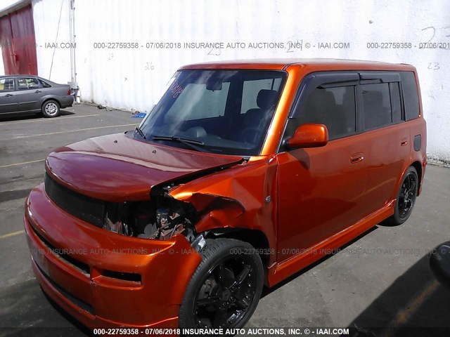 JTLKT324340160871 - 2004 TOYOTA SCION XB Narıncı foto 2