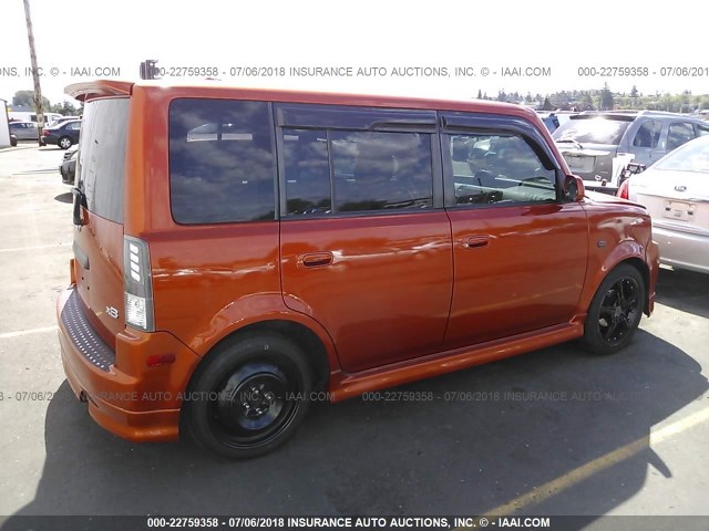 JTLKT324340160871 - 2004 TOYOTA SCION XB Narıncı foto 4