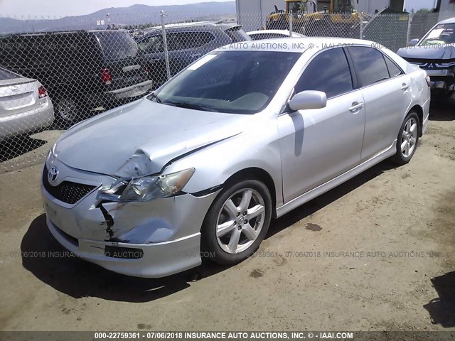 4T1BE46K97U037752 - 2007 TOYOTA CAMRY NEW GENERATION CE/LE/XLE/SE GRAY photo 2