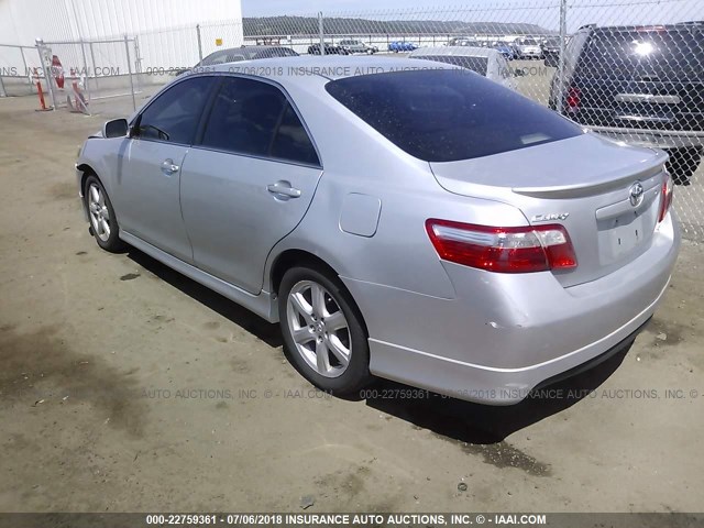 4T1BE46K97U037752 - 2007 TOYOTA CAMRY NEW GENERATION CE/LE/XLE/SE GRAY photo 3