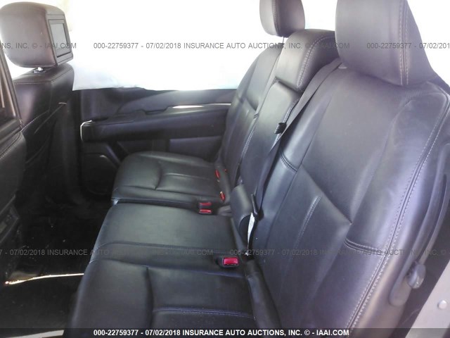 5N1AR2MN7EC656645 - 2014 NISSAN PATHFINDER S/SV/SL/PLATINUM RED photo 8