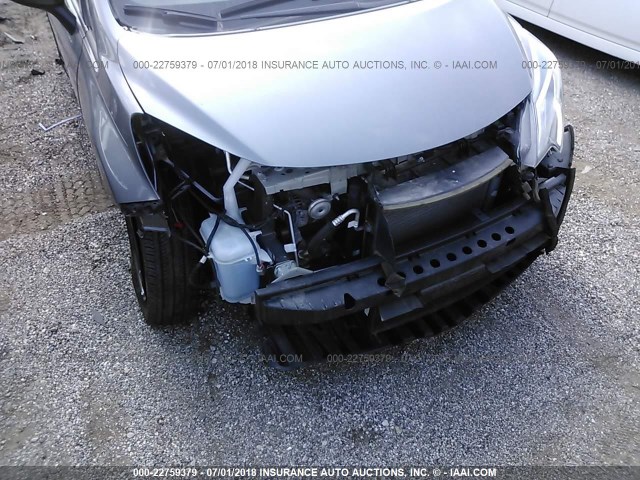 3N1CE2CP7HL367370 - 2017 NISSAN VERSA NOTE S/S PLUS/SV/SL/SR GRAY photo 6