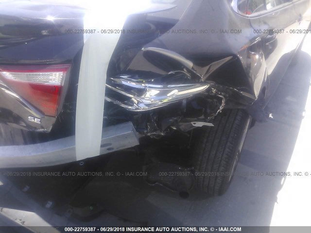 4T1BF1FKXFU042792 - 2015 TOYOTA CAMRY LE/XLE/SE/XSE BLACK photo 6