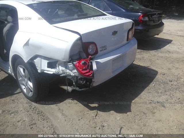 1G1ZB5E0XCF202314 - 2012 CHEVROLET MALIBU LS თეთრი ფოტო 6