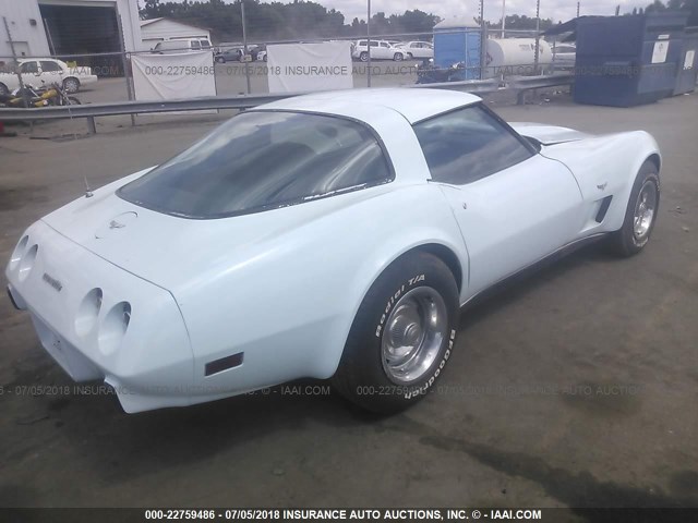 1Z8789S421801 - 1979 CHEV CORVETTE  Light Blue photo 4