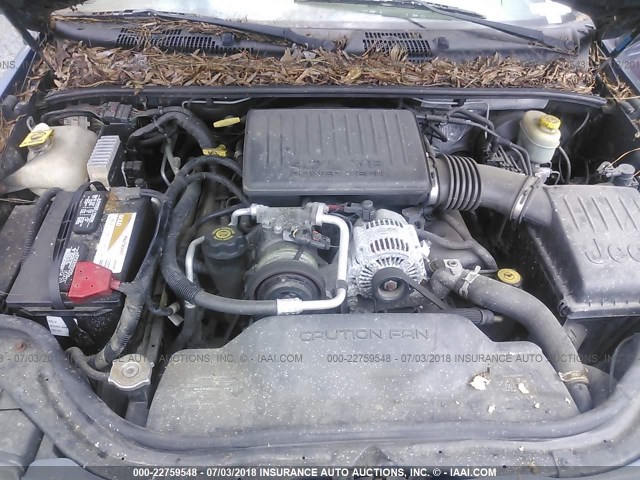 1J4GW48N24C189253 - 2004 JEEP GRAND CHEROKEE LAREDO/COLUMBIA/FREEDOM 蓝色 照片 10