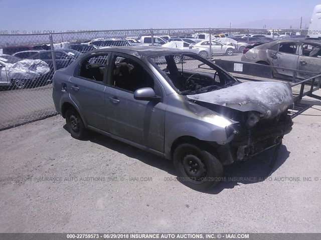 KL1TD5DE7AB106821 - 2010 CHEVROLET AVEO LS/LT 灰色 照片 1