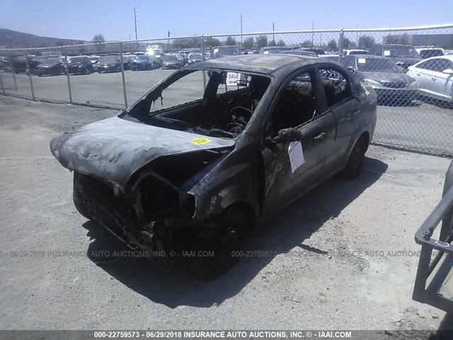 KL1TD5DE7AB106821 - 2010 CHEVROLET AVEO LS/LT 灰色 照片 2