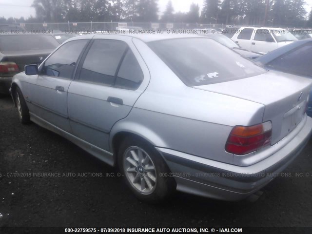 WBACD4324VAV54131 - 1997 BMW 328 I AUTOMATIC SILVER photo 3